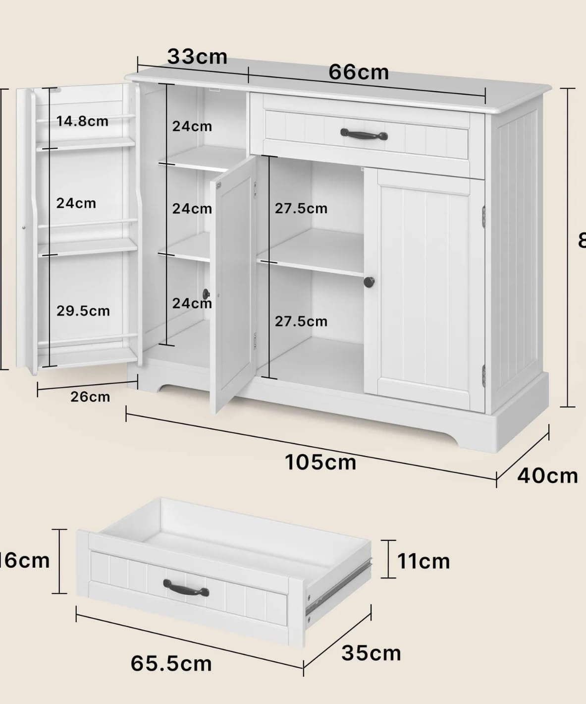 Kitchen side unit