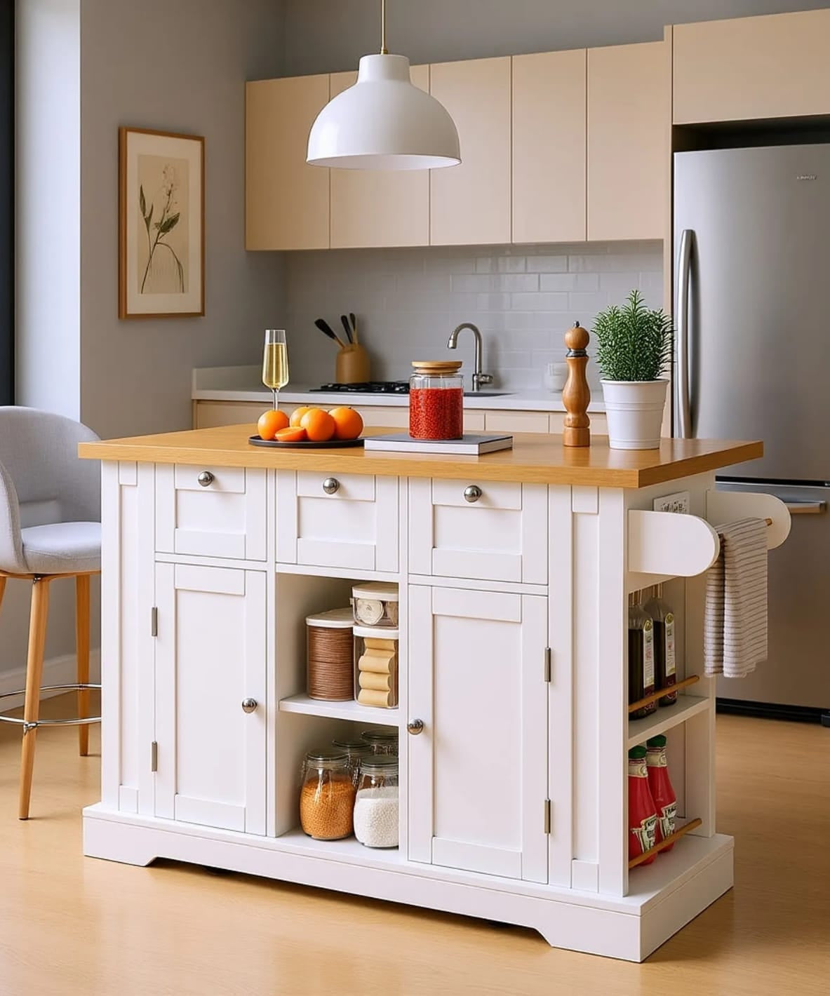 Kitchen side unit