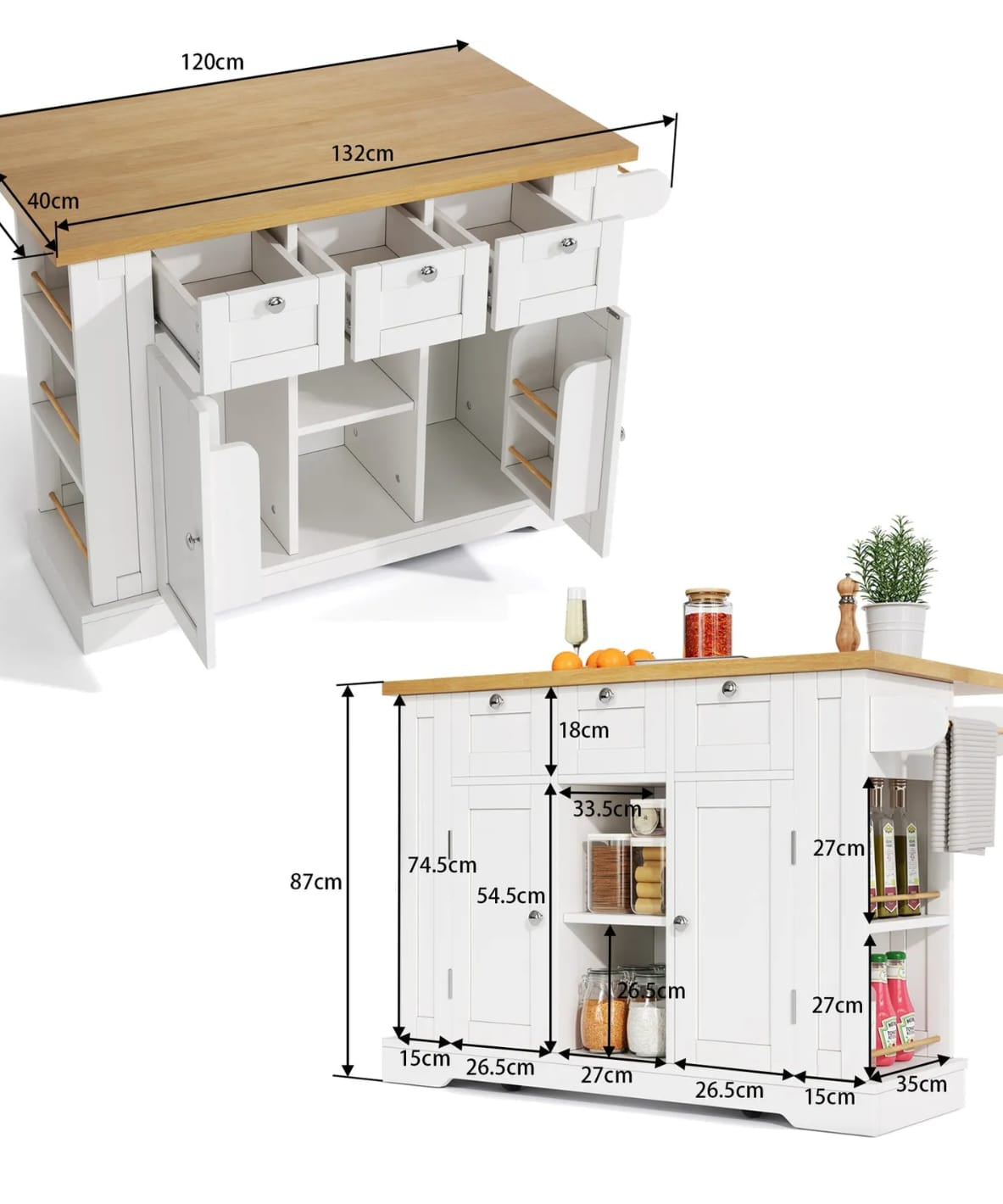 Kitchen side unit