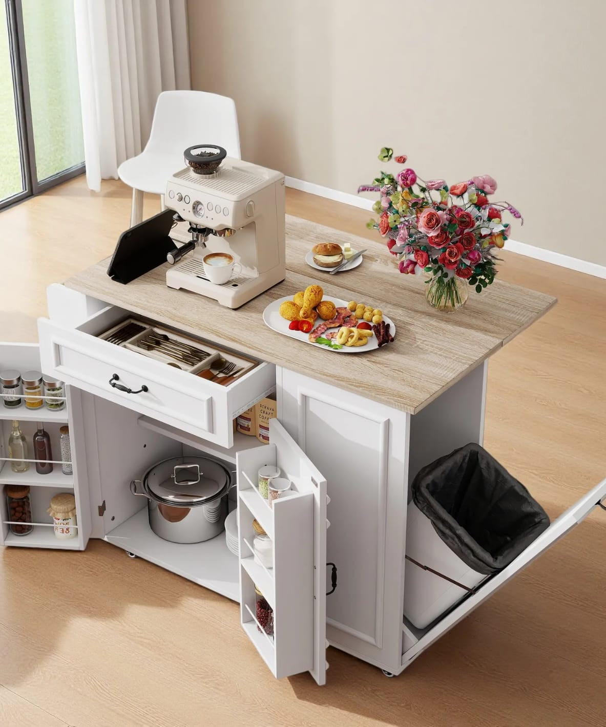 Side kitchen unit