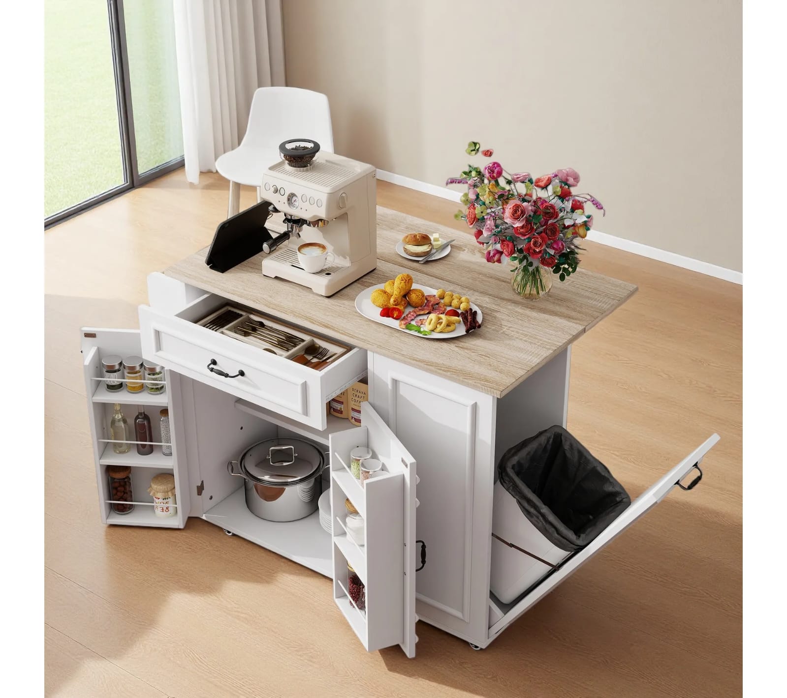 Side kitchen unit