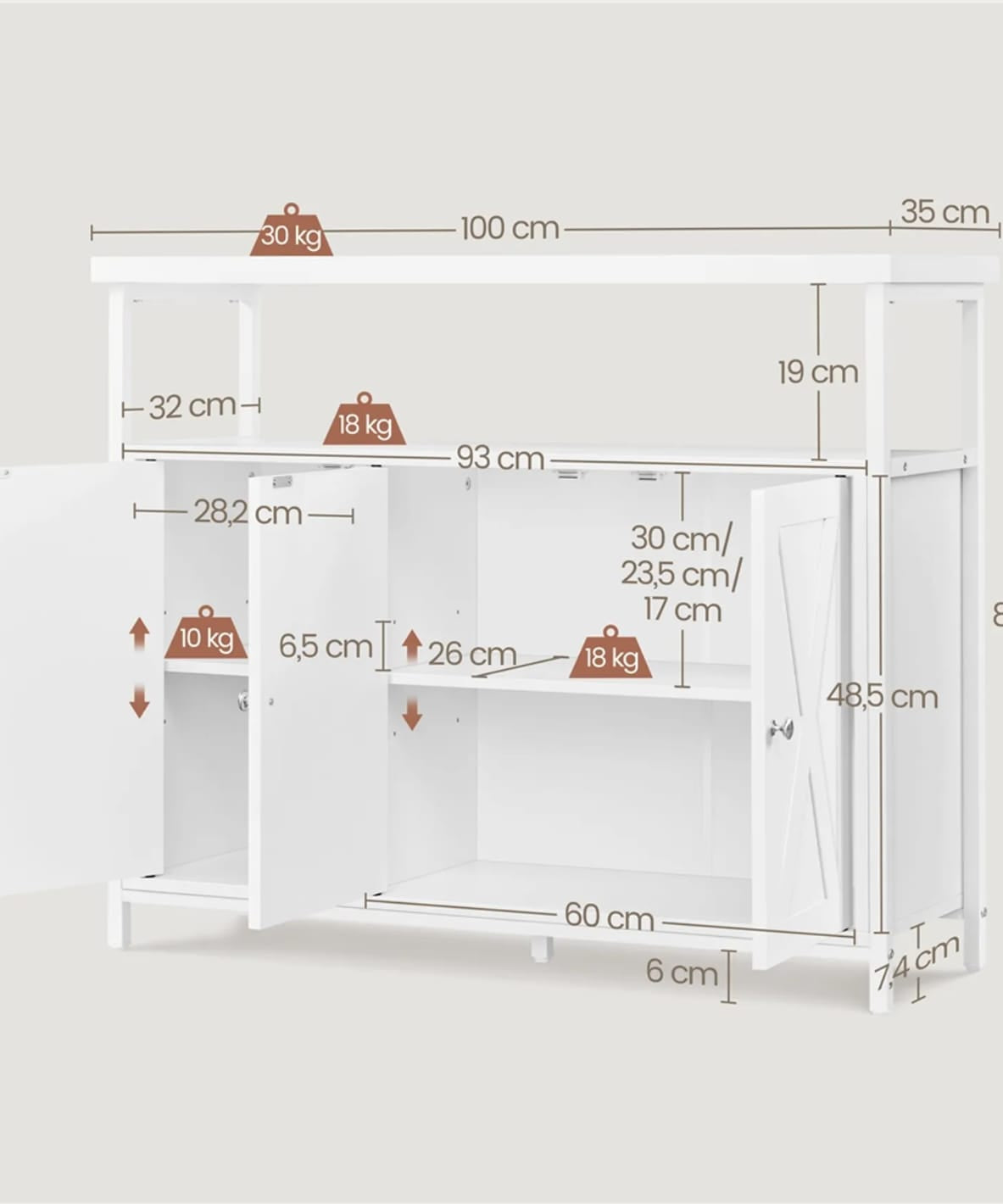 Kitchen side unit