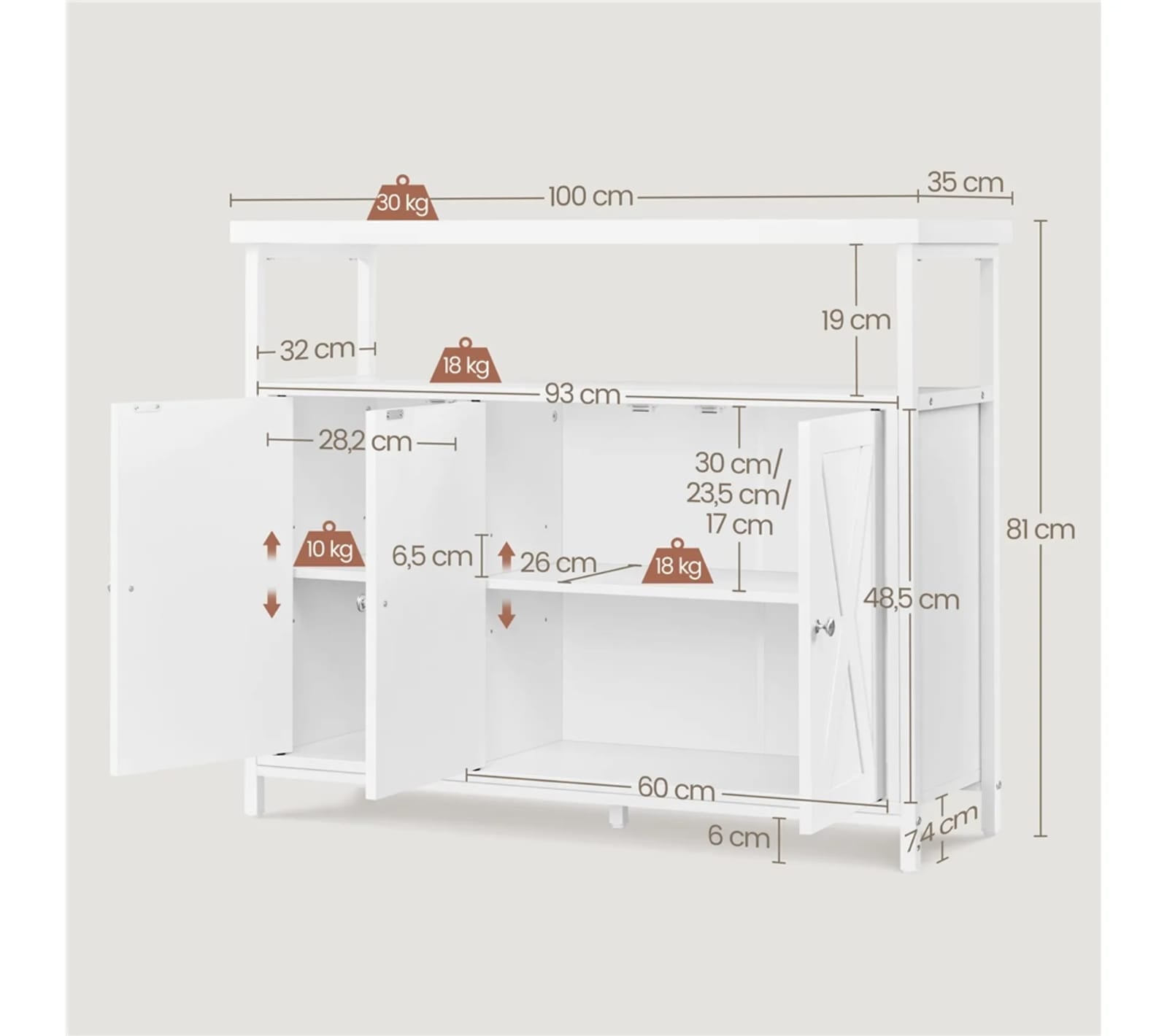 Kitchen side unit