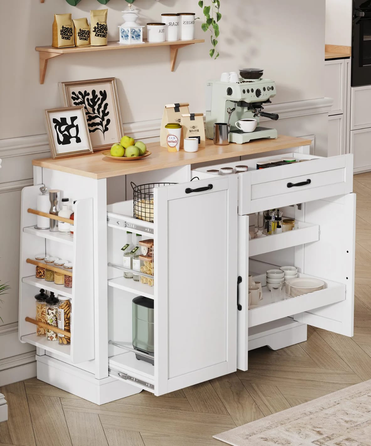 Kitchen side unit
