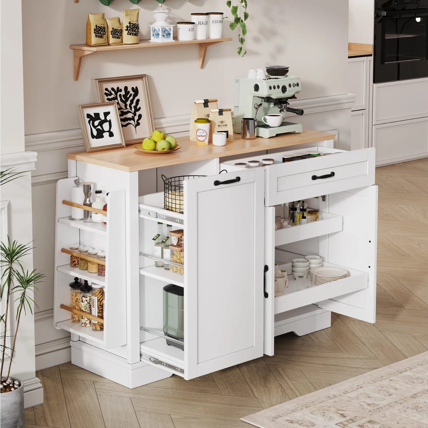 Kitchen side unit