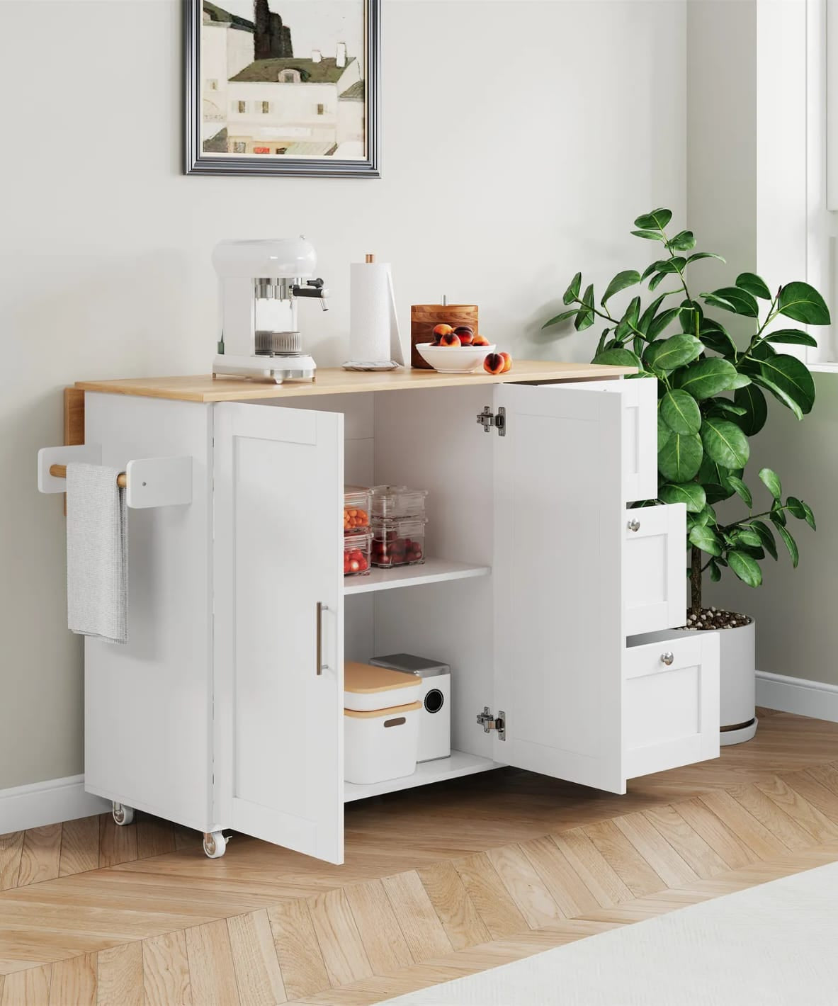 Kitchen side unit
