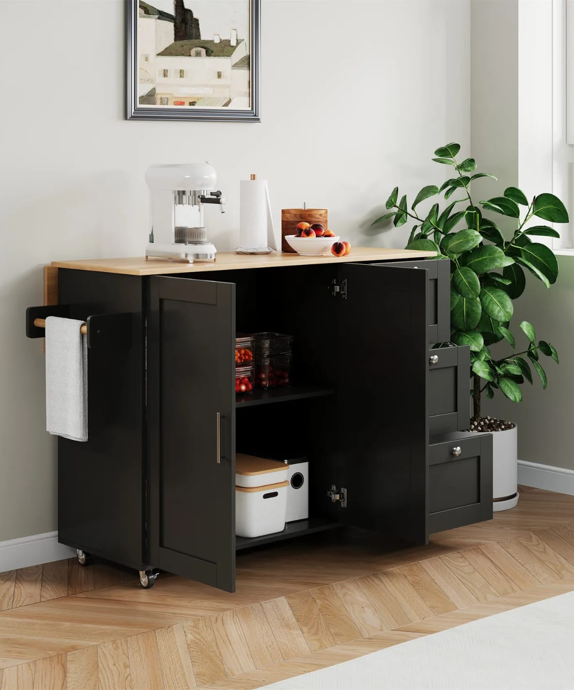 Kitchen side unit