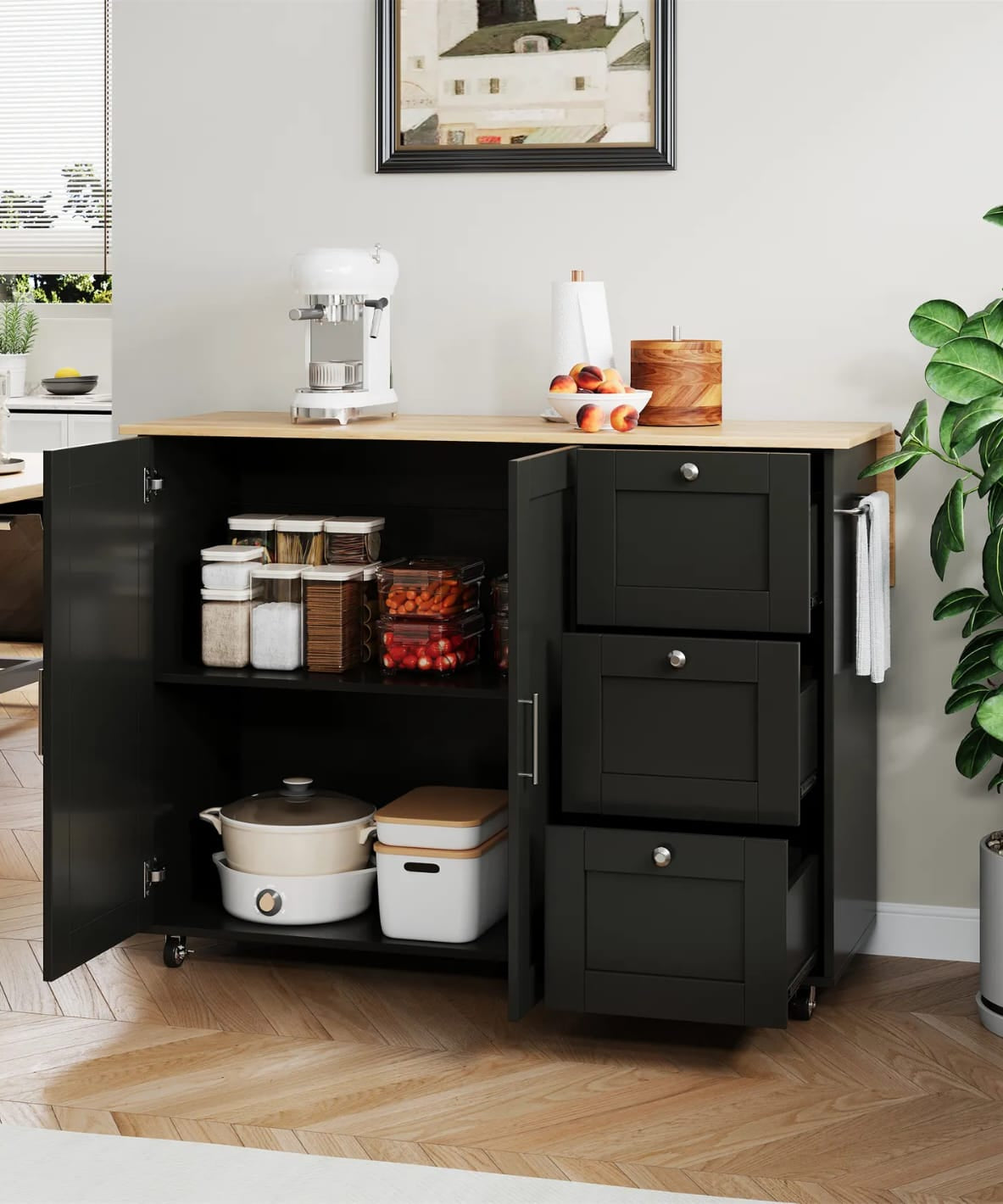 Kitchen side unit