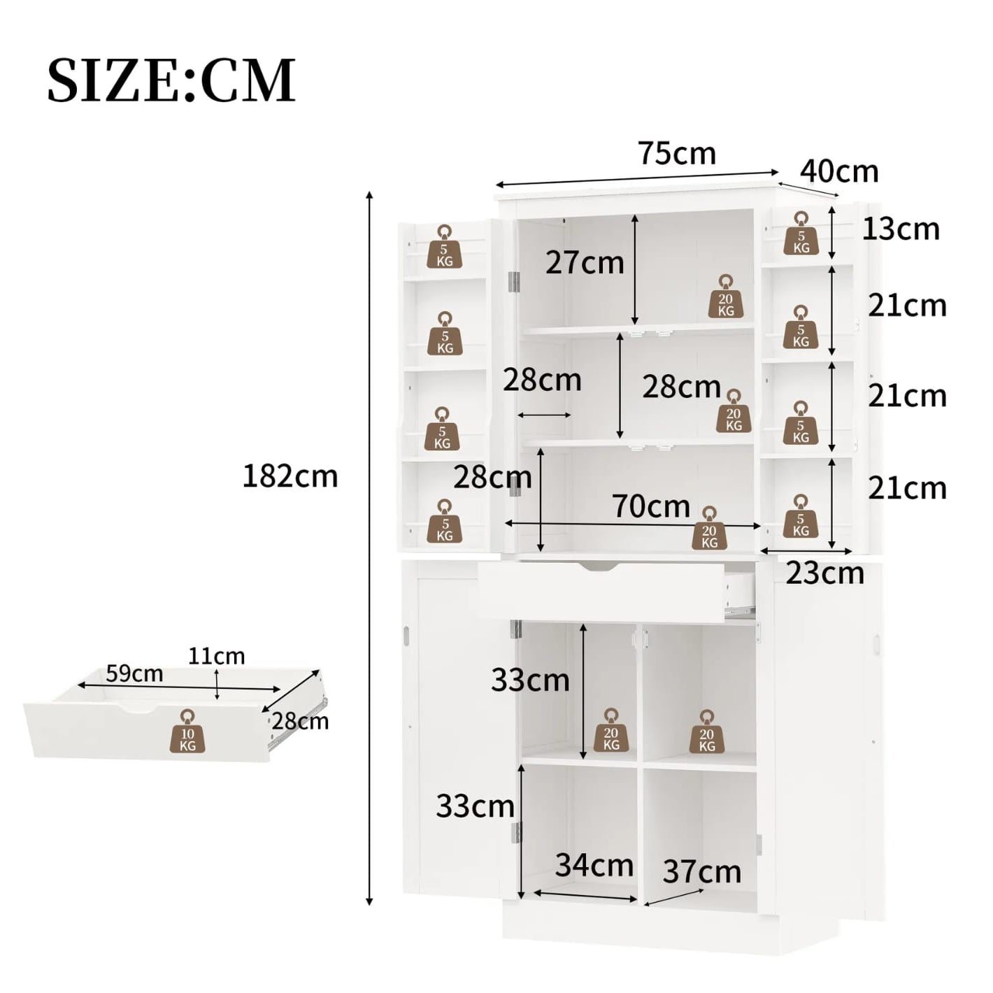 Kitchen Side Unit