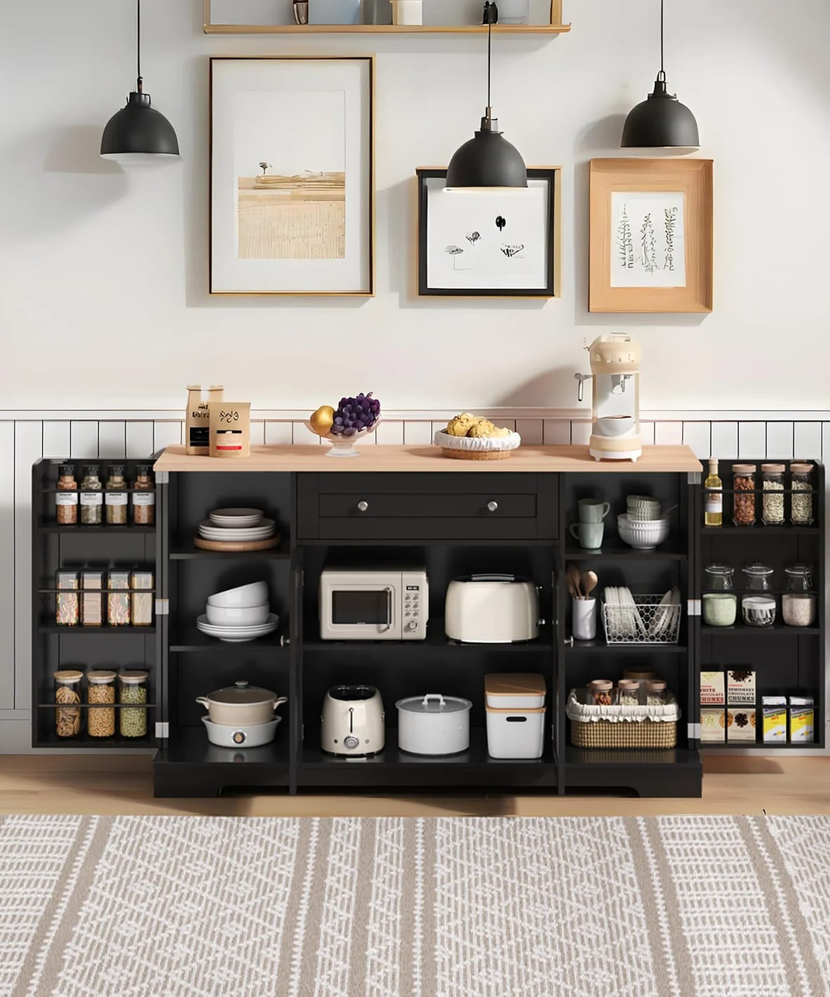 Kitchen side unit