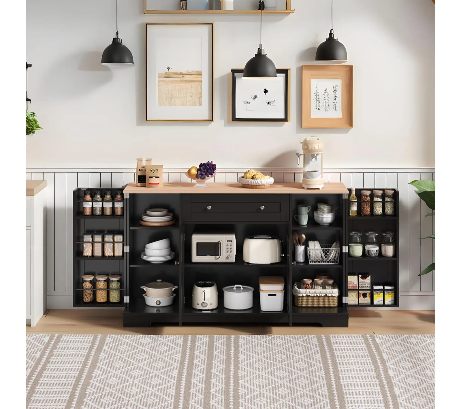 Kitchen side unit