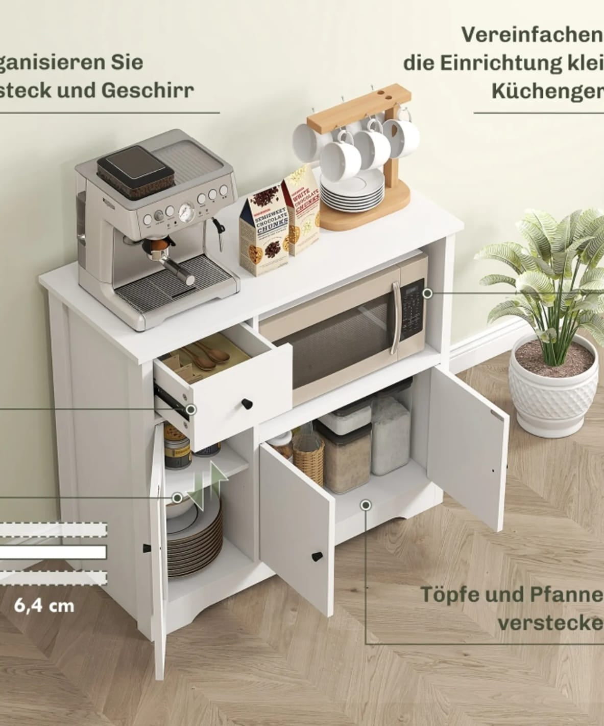 Kitchen side unit