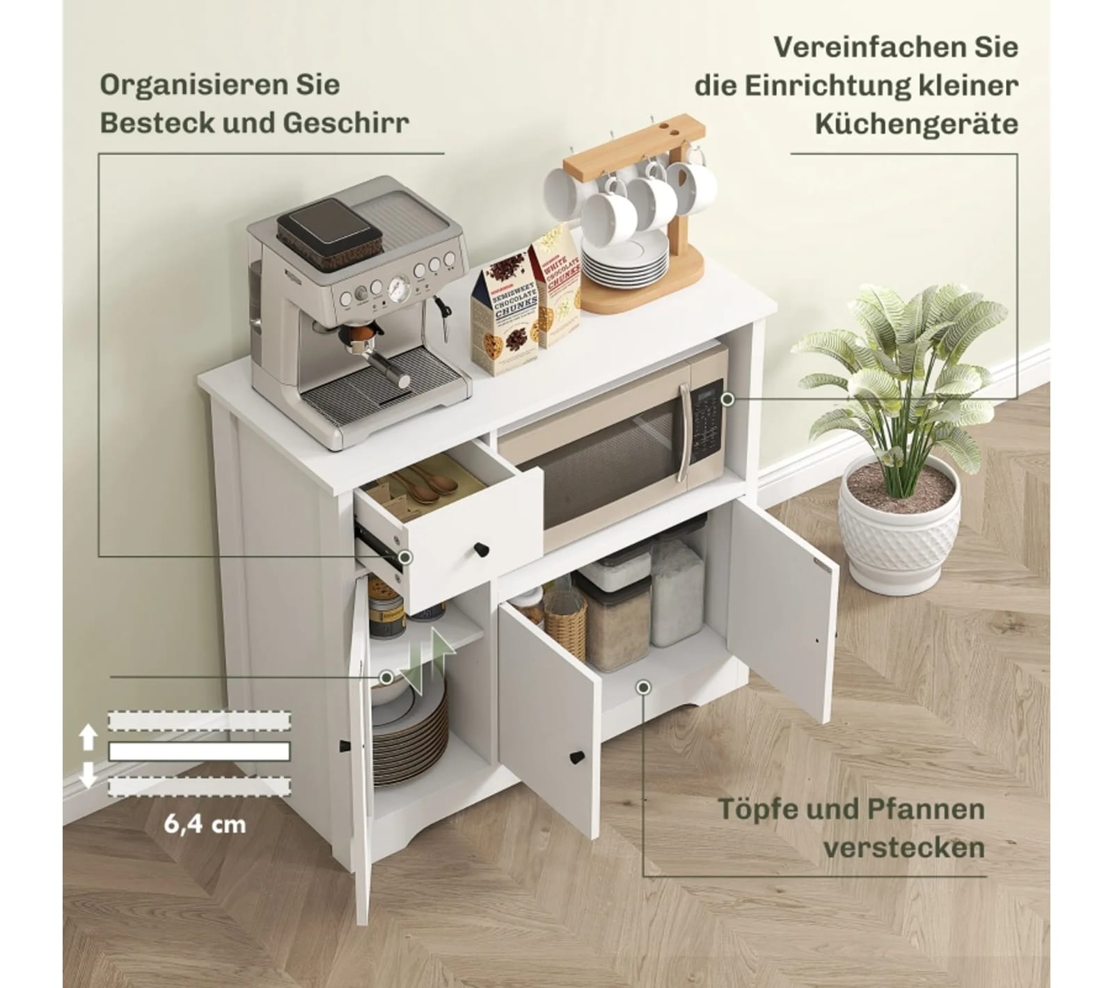 Kitchen side unit