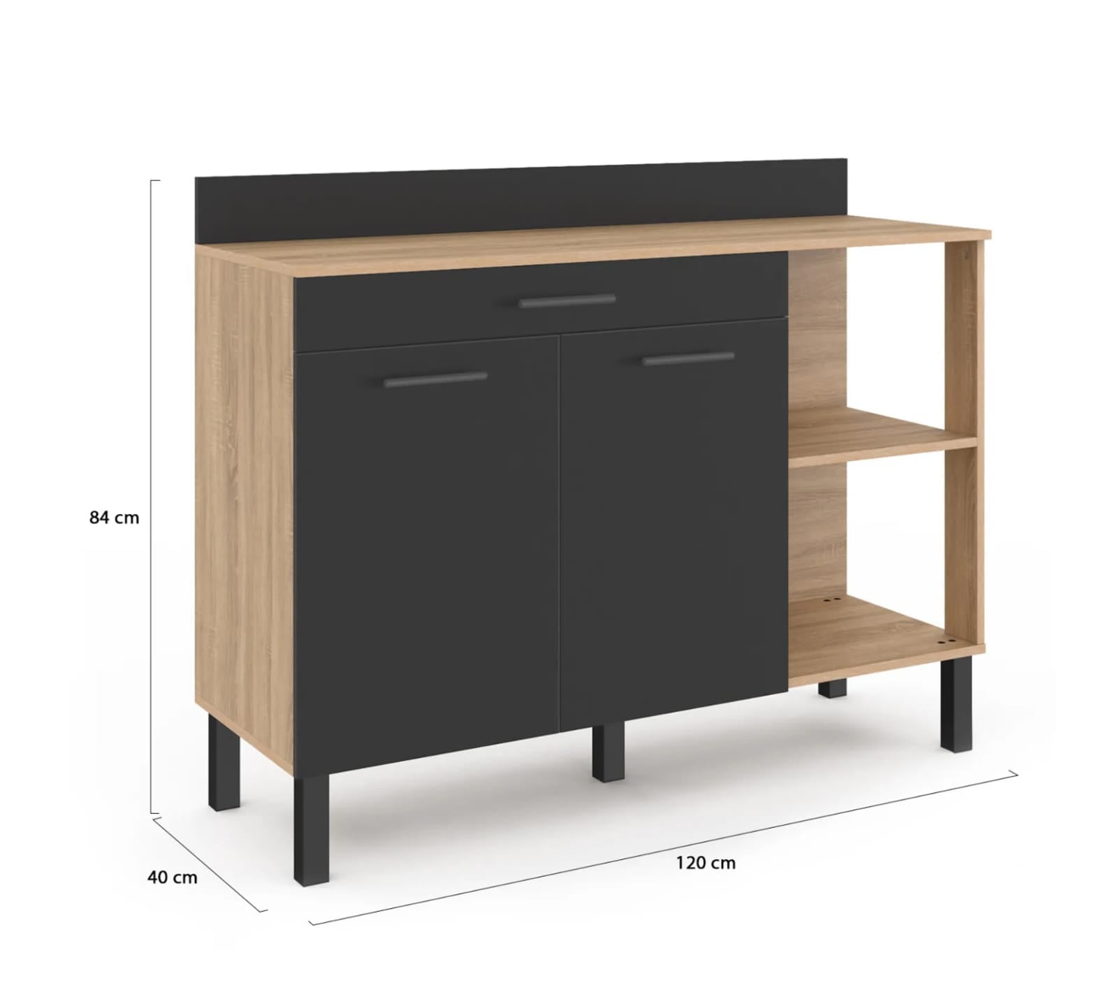 Side kitchen unit