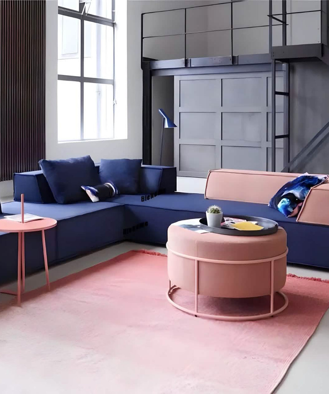 NArt256 - كرسي معدن و قماش