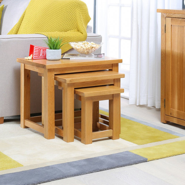 Three nested tables