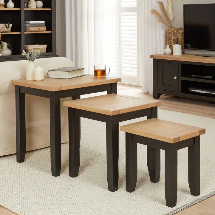 Three nested tables