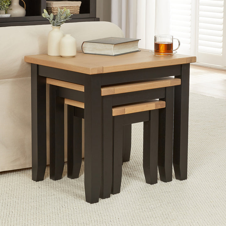 Three nested tables