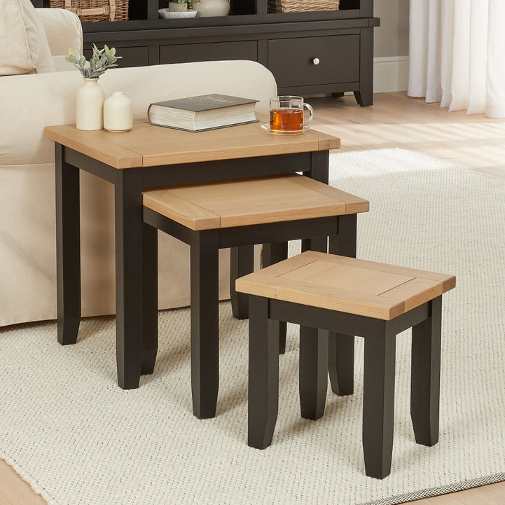 Three nested tables