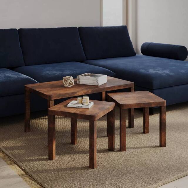 ثلاث ترابيزات متداخلة