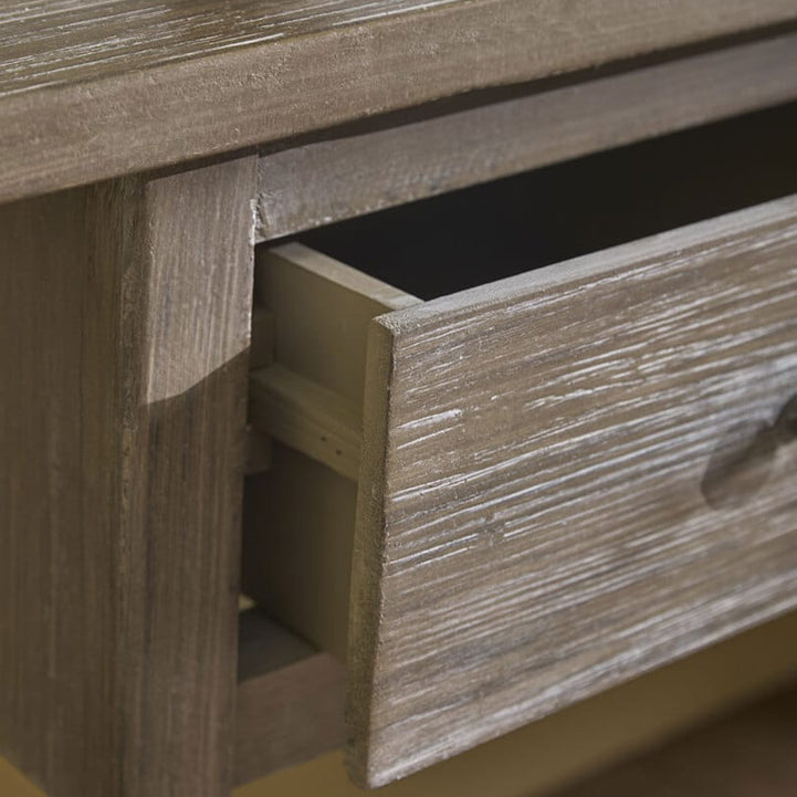 Natural Swedish wood console