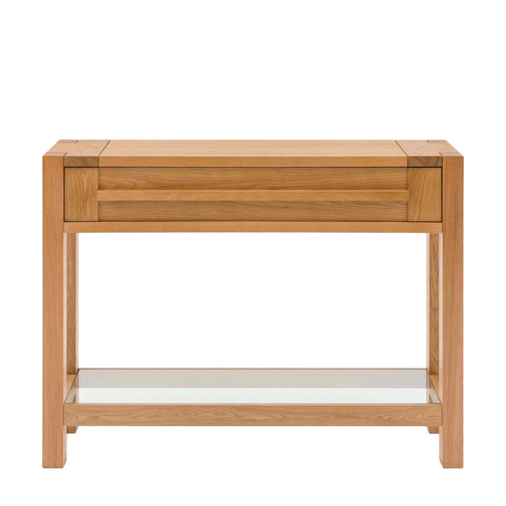 Natural Swedish wood console