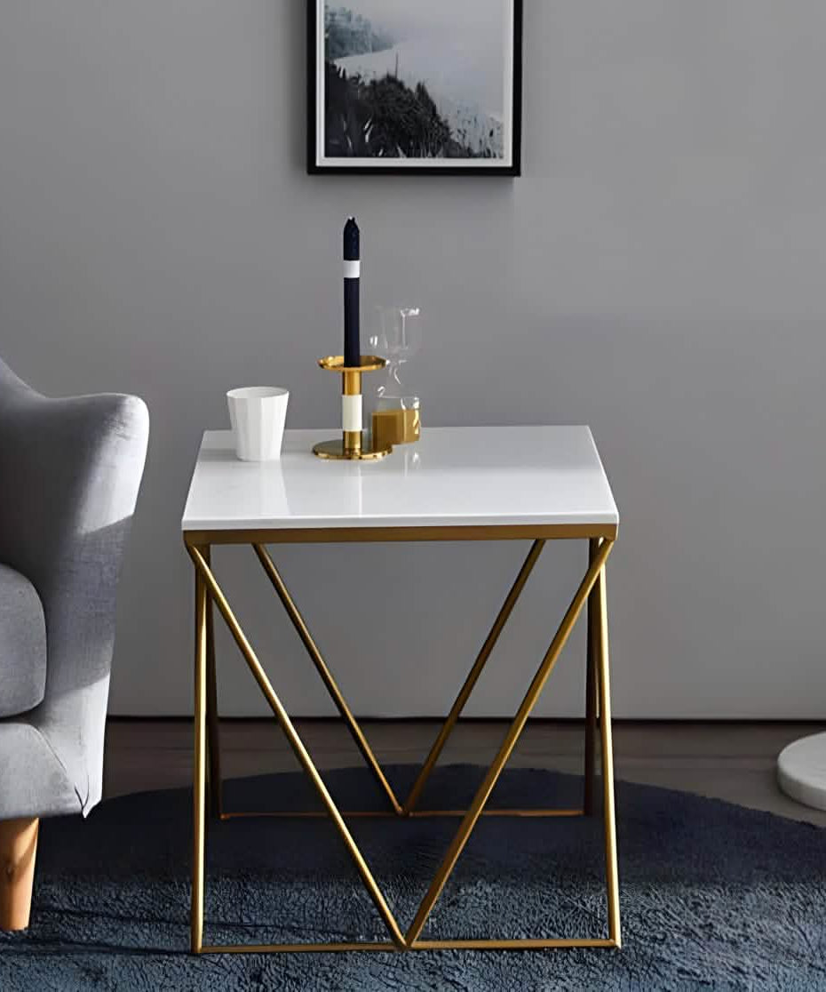 NArt190 - ترابيزة جانبية رخام