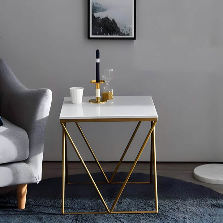 NArt190 - Marble Side Table 