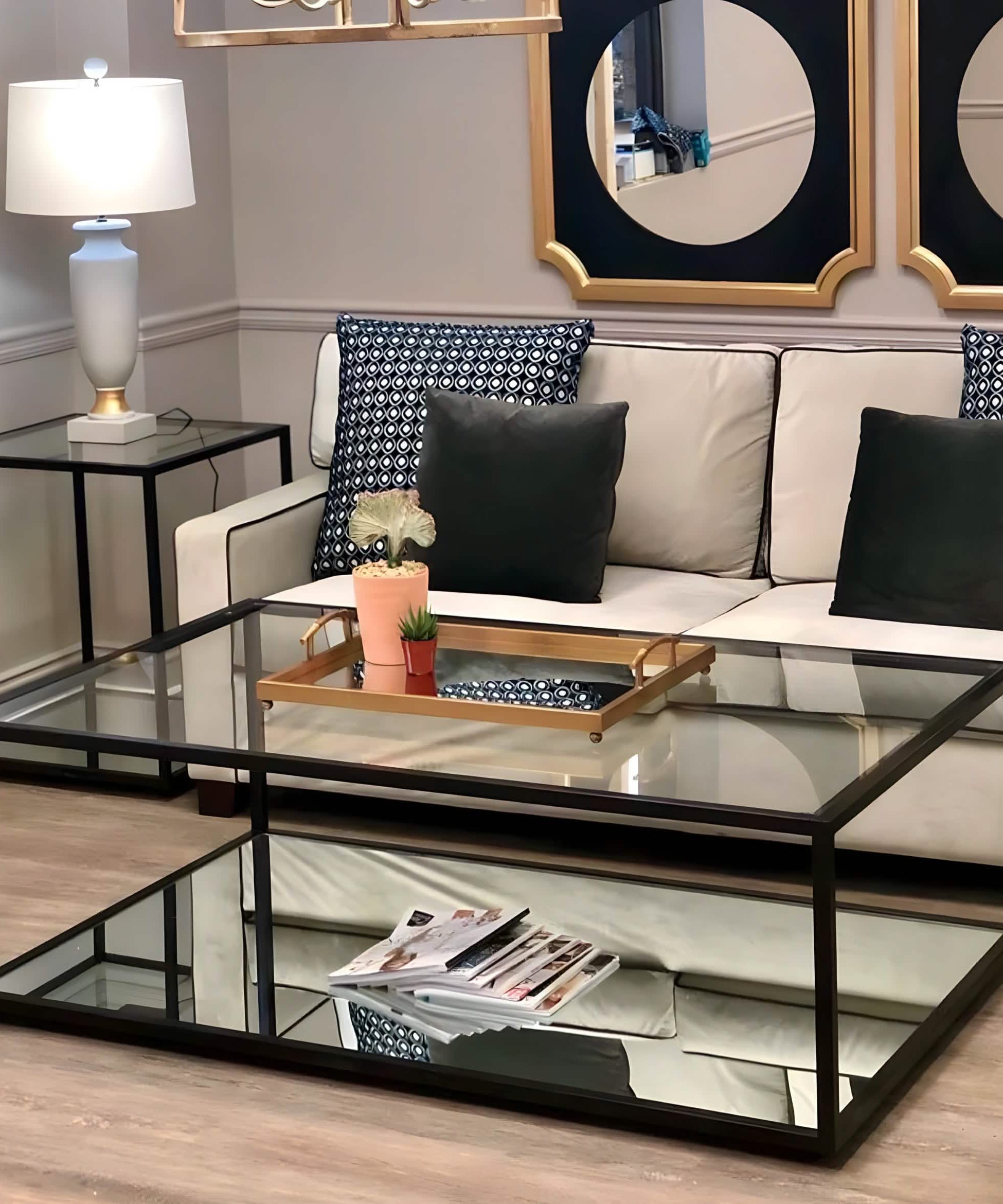 NArt221 - ترابيزة قهوة معدن