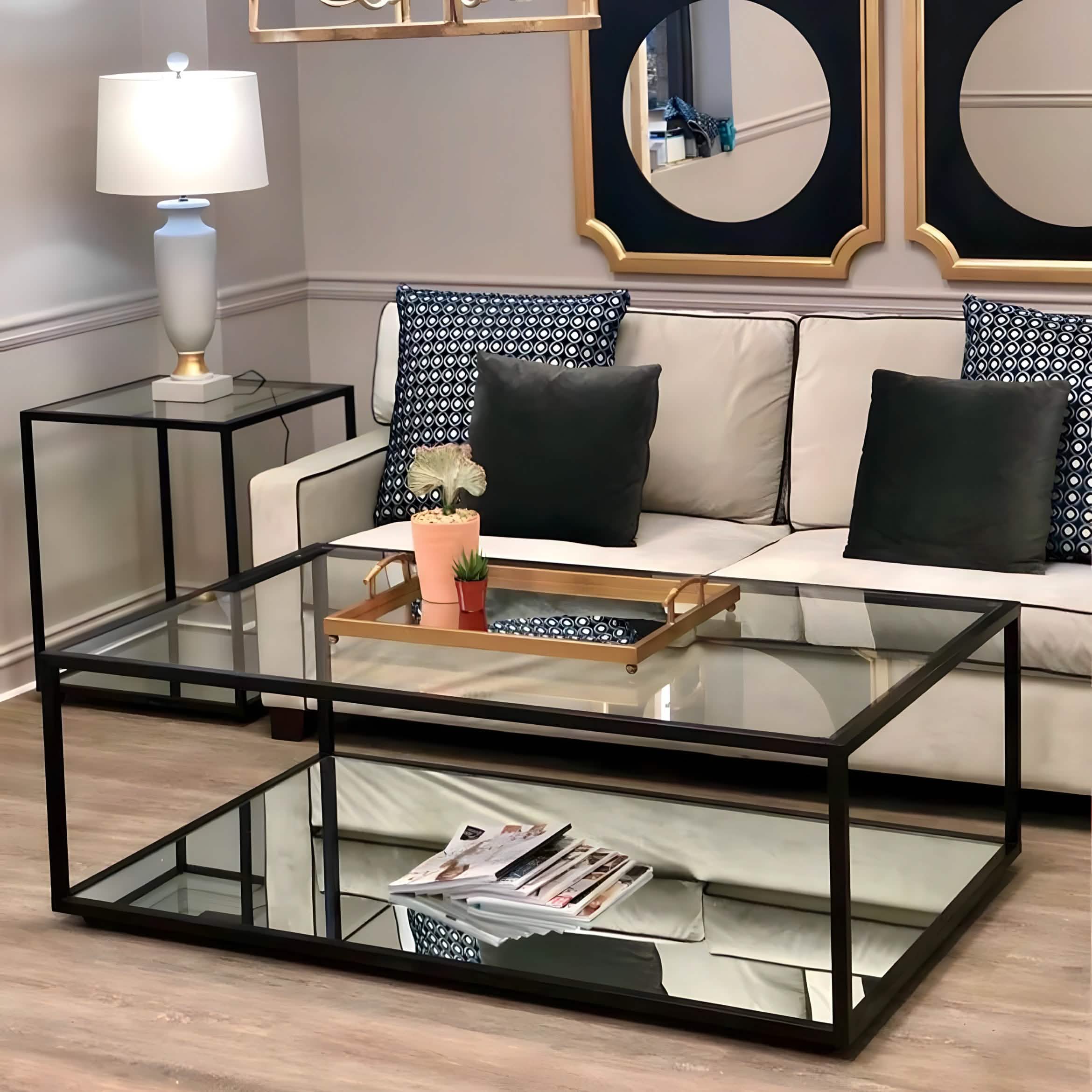 NArt221 - ترابيزة قهوة معدن