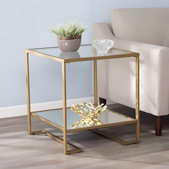 NArt193 - Glass Side Table