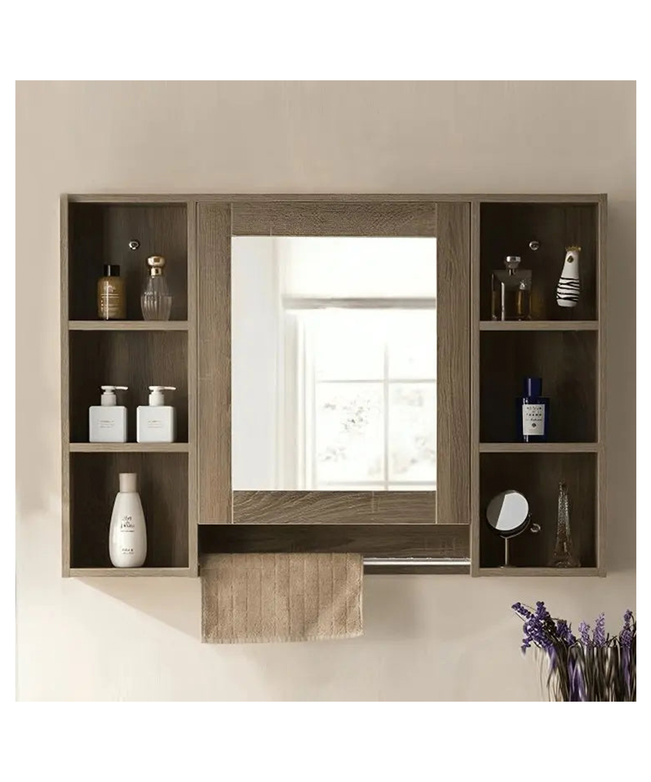 ART.W.AW 028 - مرايا حمام مزودة بأرفف تخزين