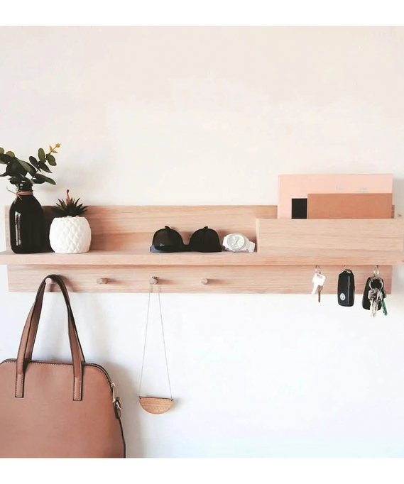 ART.W.AW 0237 - رف خشبي معلق