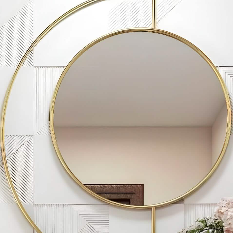 NArt172 - مرايا بإطار ذهبي