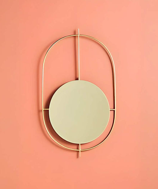 NArt166 - مرايا بإطار ذهبي