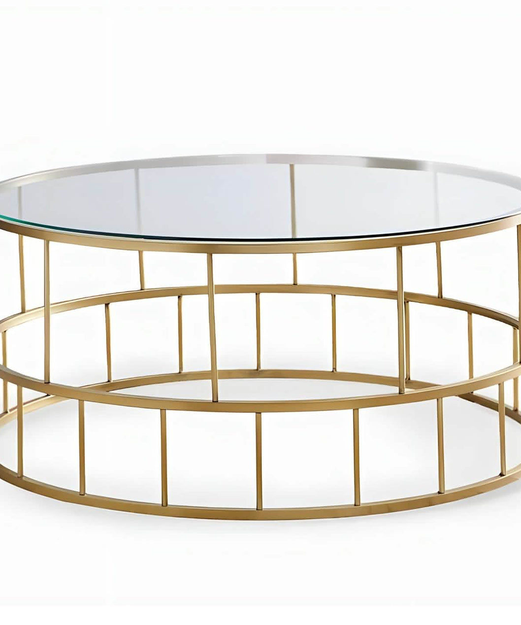 NArt216 - ترابيزة قهوة بسطح زجاج