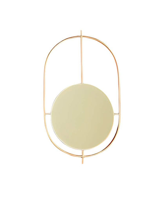 NArt166 - مرايا بإطار ذهبي