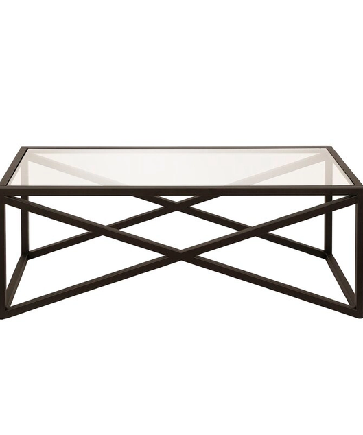 NArt219- ترابيزة قهوة بسطح زجاج