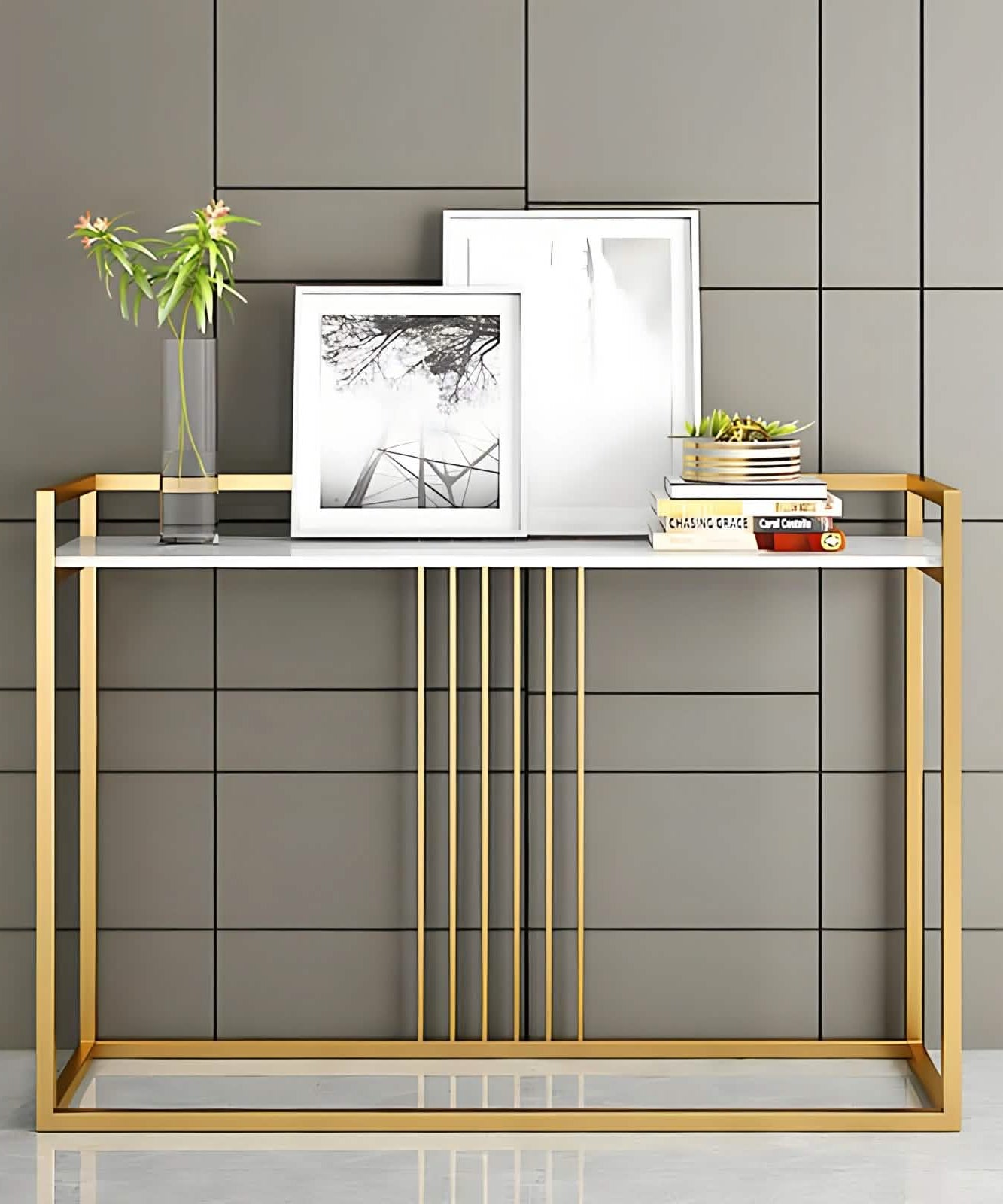 NArt130 - كونسول بسطح رخام