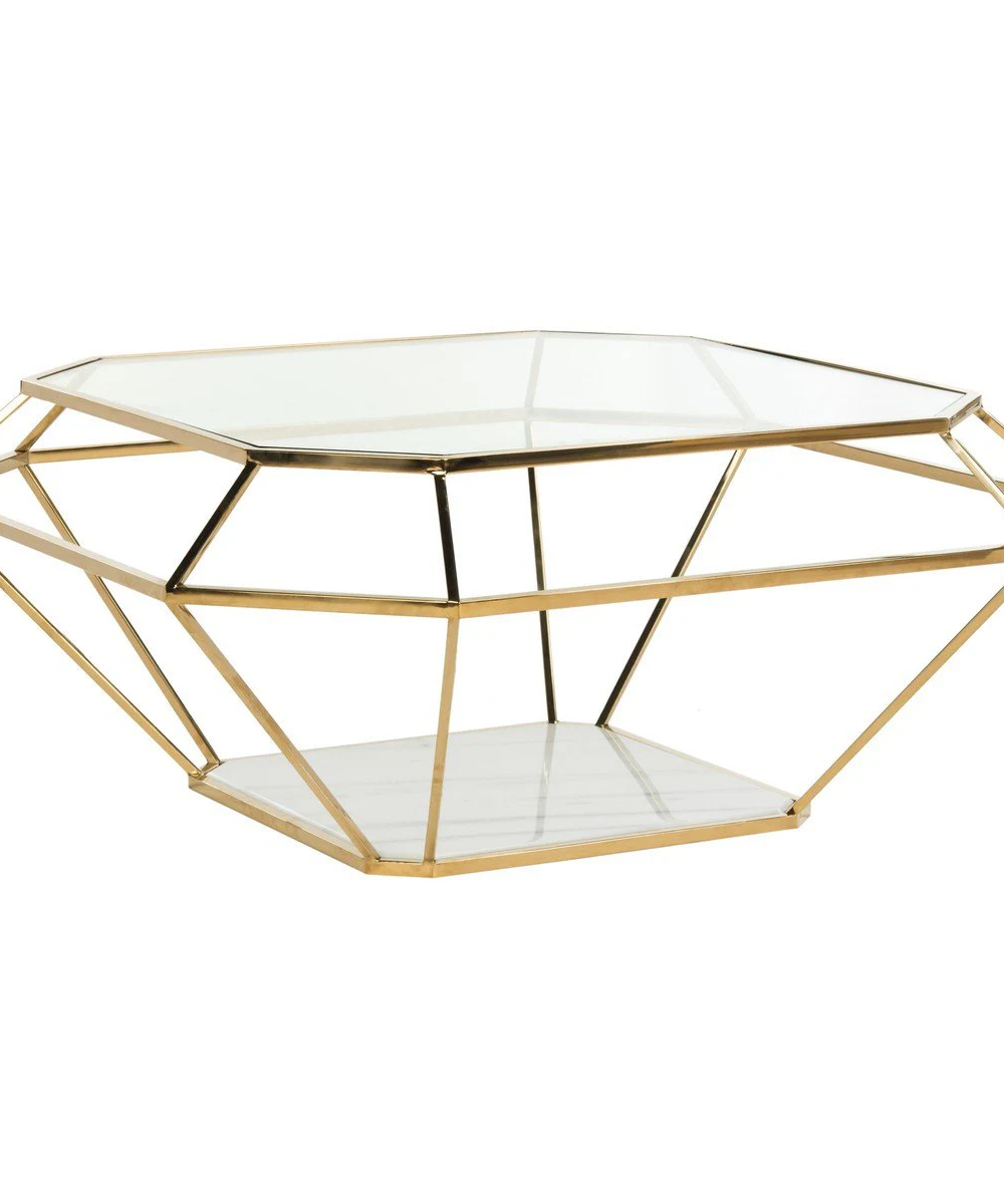 NArt203 - ترابيزة قهوة زجاج