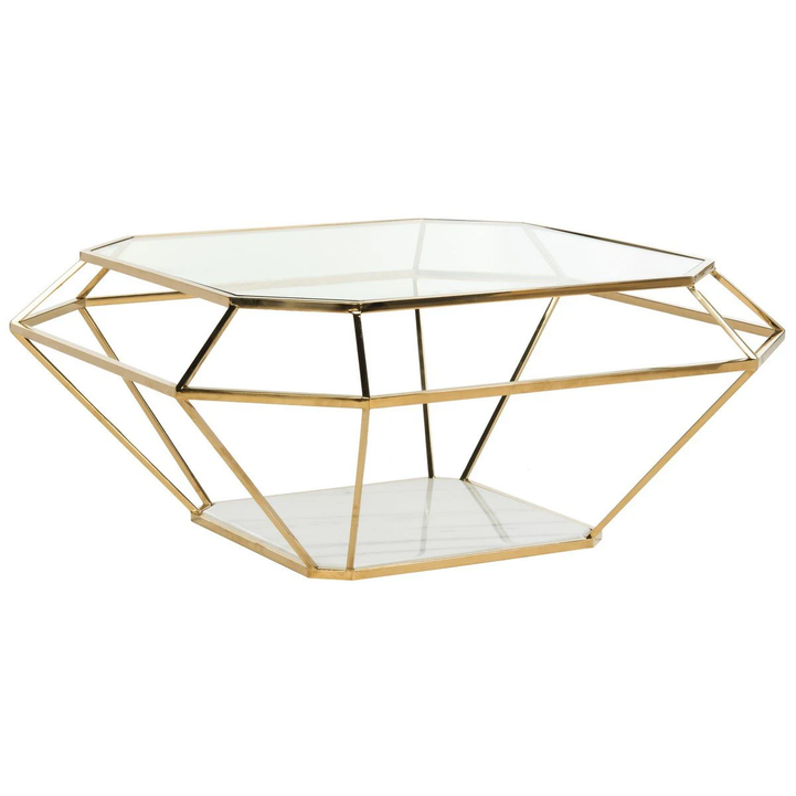 NArt203 - Glass Coffee Table
