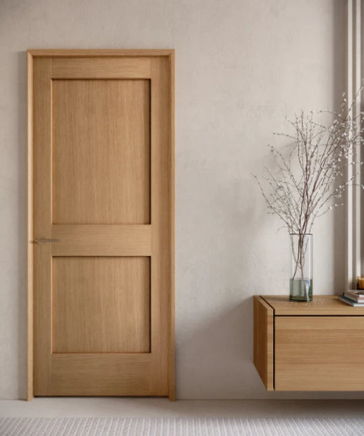 Natural wood door ART.W.AW07041