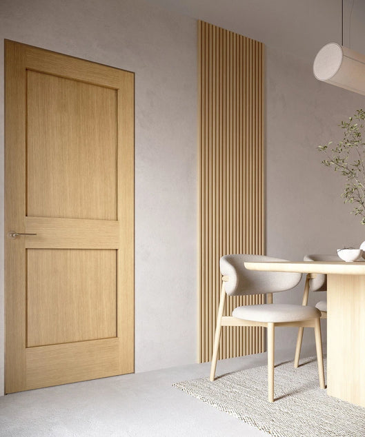 Natural wood door ART.W.AW07039